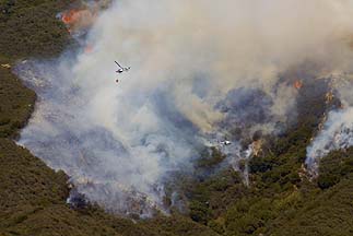 Jesusita Fire, May 5, 2009